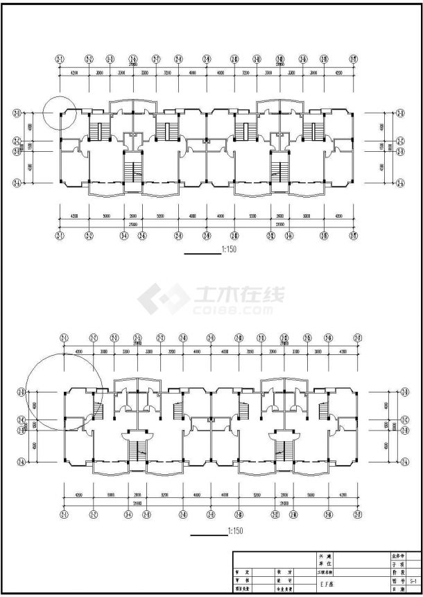 某地一套7层南方住宅楼给排水图-图二