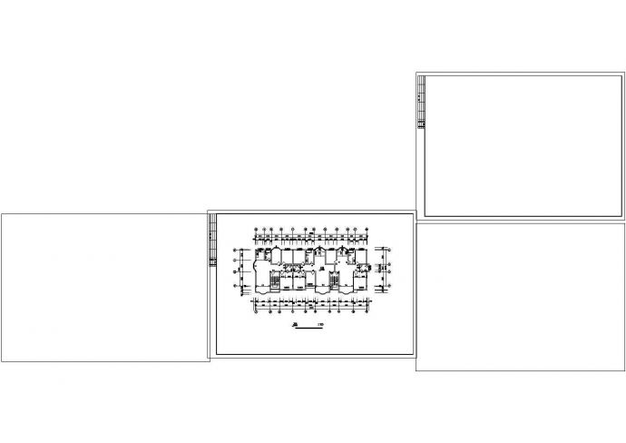 某江南住宅全套建筑施工设计CAD图纸 内含设计说明_图1