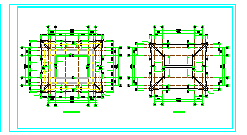 大雄宝殿建筑设计施工CAD图纸_图1