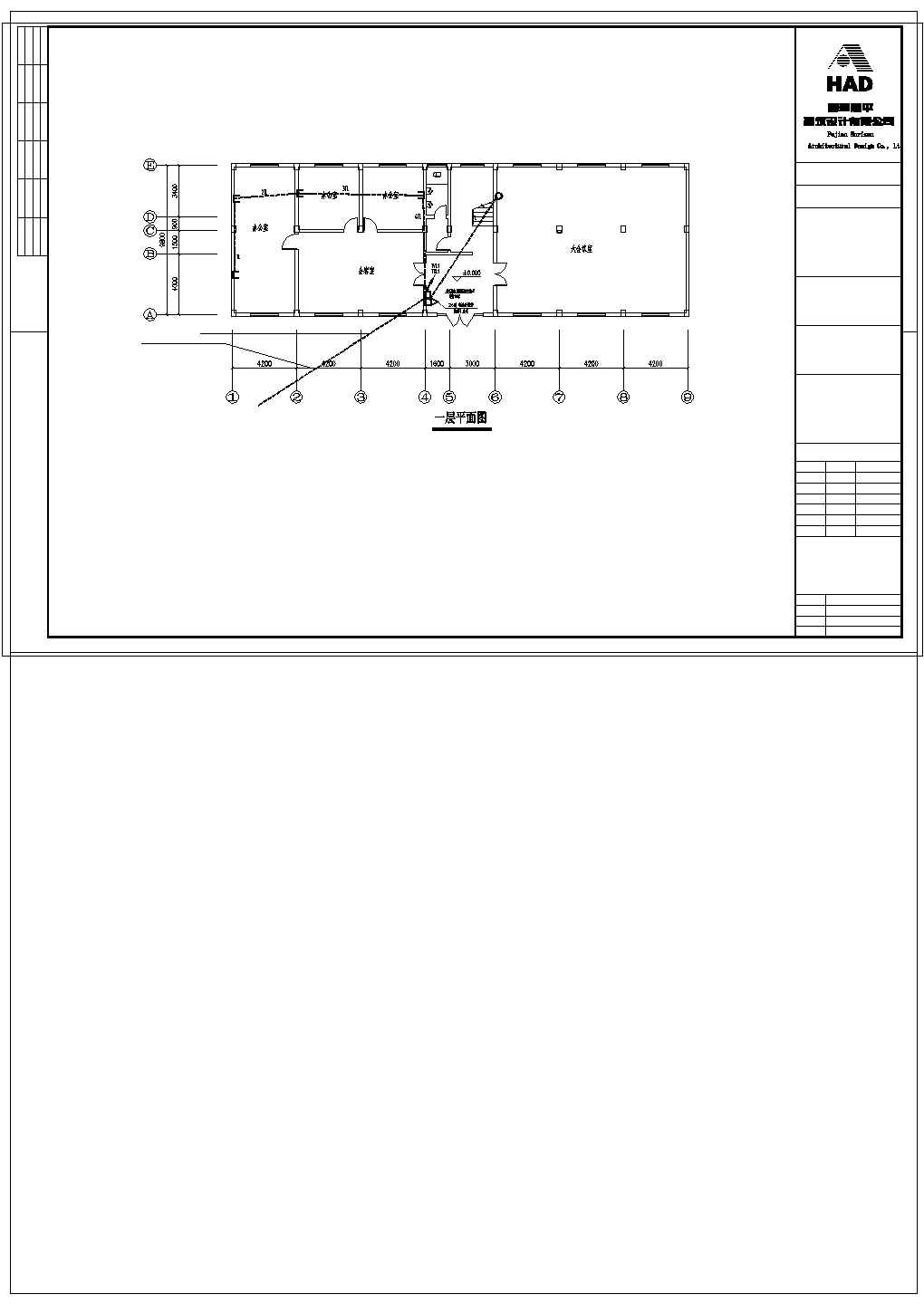 办公楼设计_【福建】某高层办公楼水电设计cad施工图