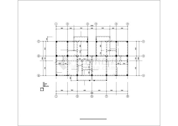 某地区经典现代风格独栋别墅建筑方案设计施工CAD图纸（含效果图）-图一