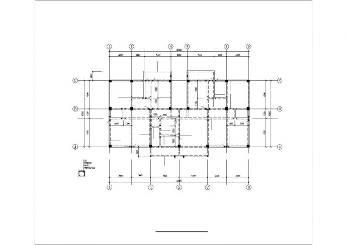 某地区经典现代风格独栋别墅建筑方案设计施工CAD图纸（含效果图）_图1