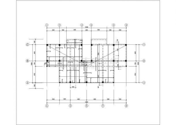 某地区经典现代风格独栋别墅建筑方案设计施工CAD图纸（含效果图）-图二