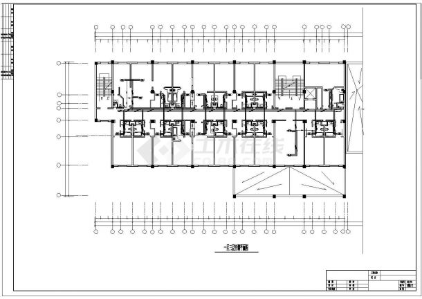 新疆某地宾馆空调设计cad施工图-图一