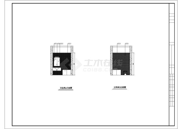 某带有回风口的公寓宿舍楼电气设计方案图纸-图一