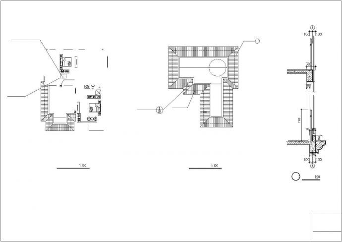 某地区现代经典风格住宅建筑方案设计施工CAD图纸（含效果图）_图1