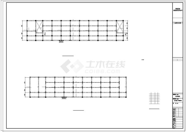 某地5层中学框架结构教学楼建筑施工图（独立基础）-图二