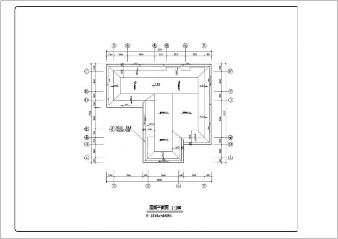 某框混结构三层新农村欧式风格别墅设计cad全套建筑施工图（含设计说明）_图1