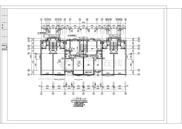 某别墅设计全套CAD建筑图-图二