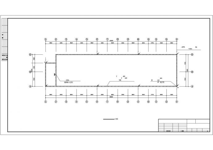 某公寓宿舍楼（照明，接地）电气设计平面图_图1