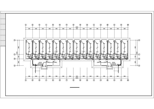 公寓宿舍楼电气CAD设计方案系统-图二