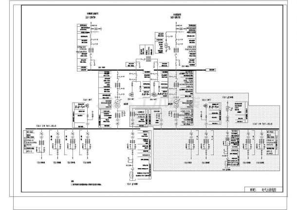 某35kV变电站扩建工程CAD图纸-图二