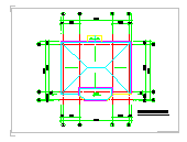 创业农庄L型别墅建筑CAD施工设计图纸_图1