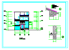 农村自建房建筑施工设计CAD图纸-图二