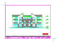 三层农宅建筑设计方案施工图纸-图二