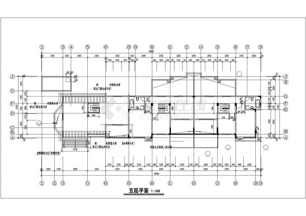 江苏某地多层住宅方案图详细设计施工全套建筑平立面CAD图纸-图二