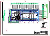 [北京]商业广场工程施工现场平面布置图纸（主体、装修、临时临电、消防）_图1