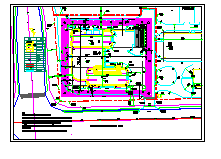 长沙云谷基坑支护设计工程图纸-图二