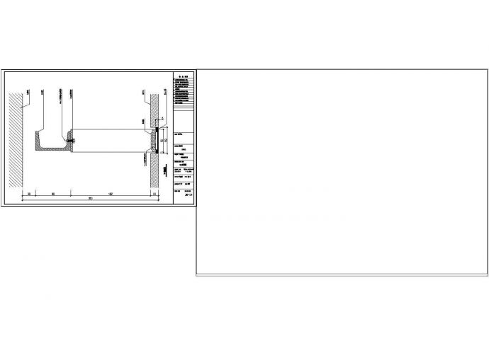 合肥某外墙干挂GRC板加固设计cad施工图_图1