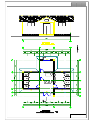 单层服务区公厕建筑结构施工图【建筑结构设计说明】-图一