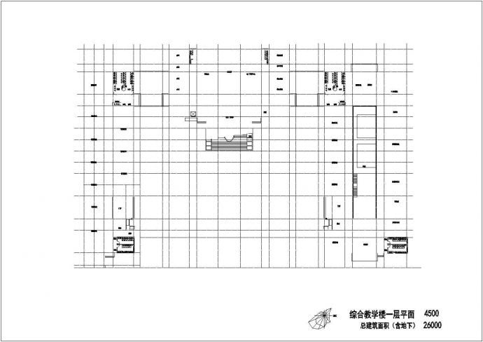 某临港科技学校综合教学楼CAD完整施工节点图_图1