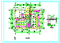 1层116平米城区公厕建筑施工图纸-图二