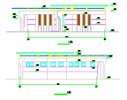 1层景观公厕建施设计CAD图纸【建筑设计说明 目录】-图二