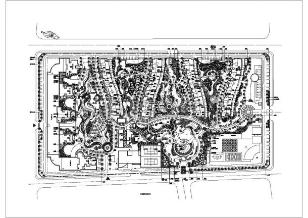 某小区种植设计CAD详细完整构造方案-图一