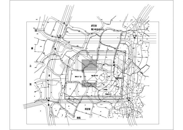 某安徽铜陵博物馆CAD施工完整节点设计图纸-图二
