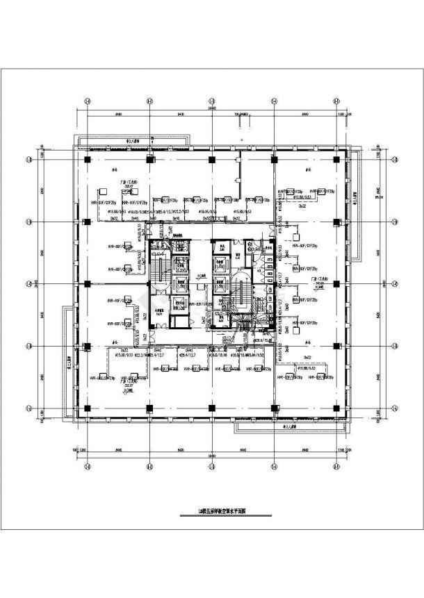 某住宅楼暖通CAD设计构造节点完整施工图-图一