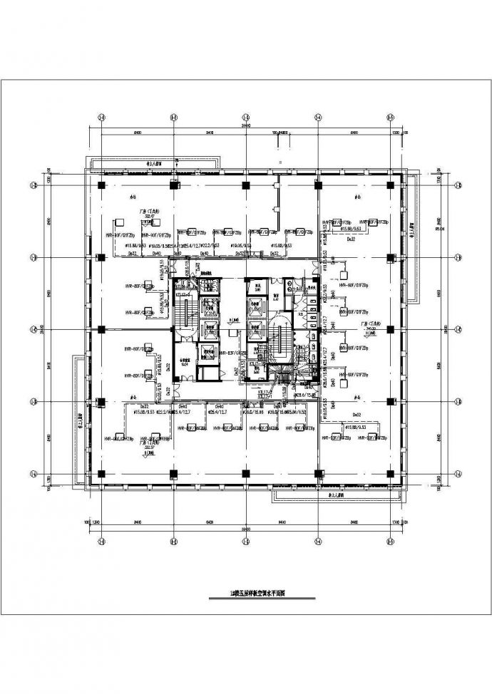 某住宅楼暖通CAD设计构造节点完整施工图_图1