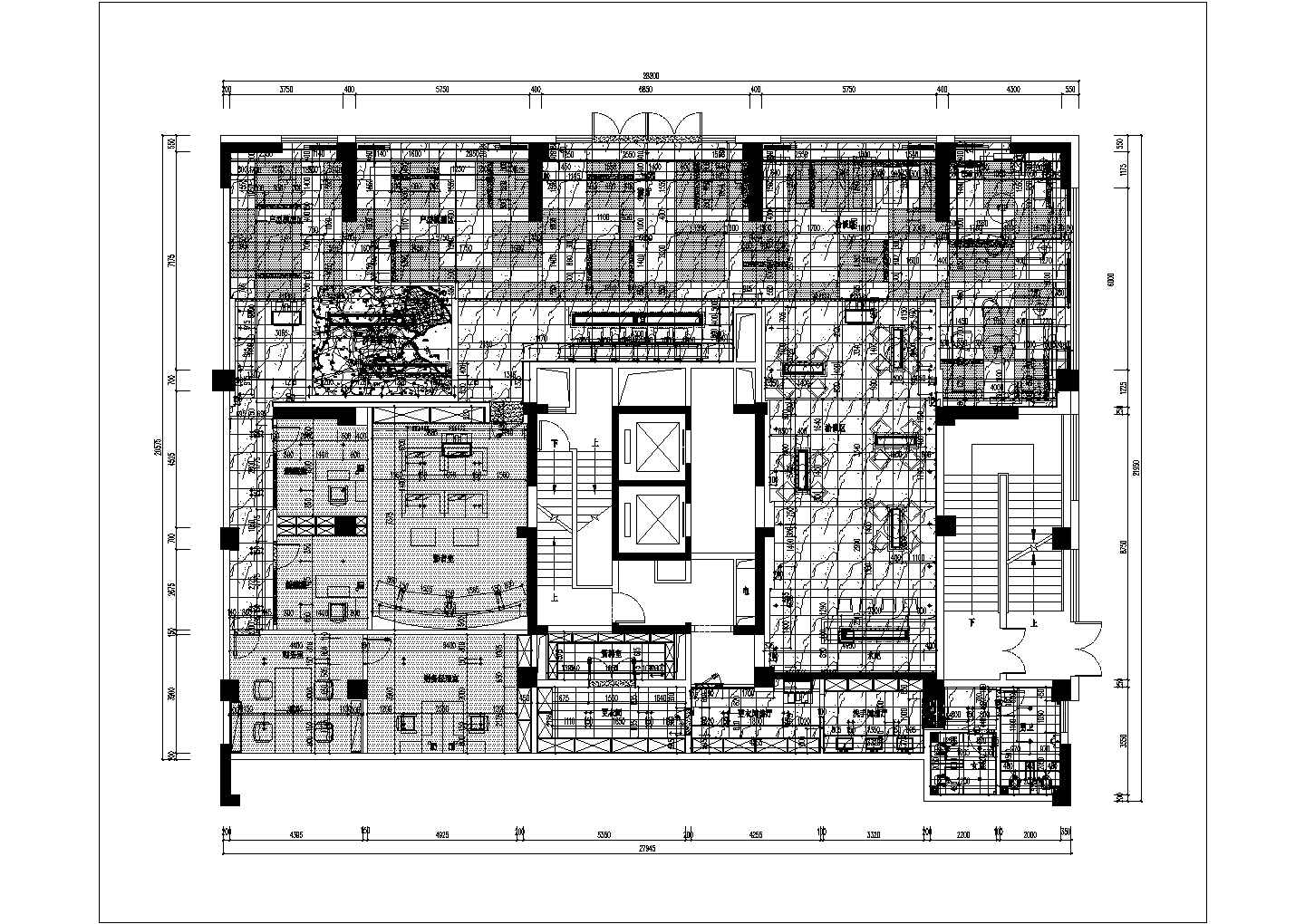 某现代风格售楼处CAD节点完整设计构造施工图