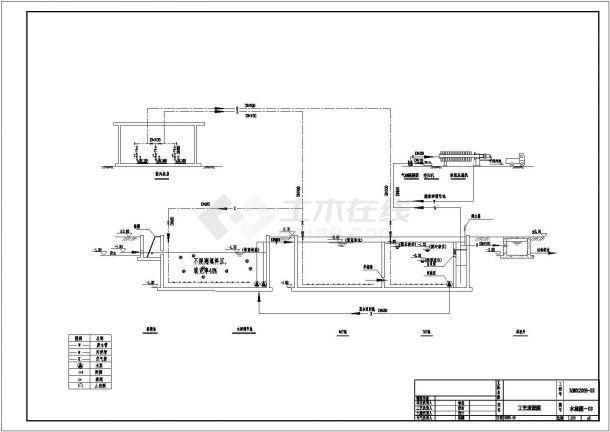 某11吨每小时乳业废水处理CAD节点完整施工套图-图一