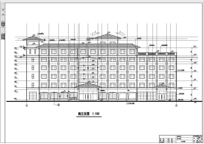 某大型酒店全套CAD方案设计详细完整施工图_图1