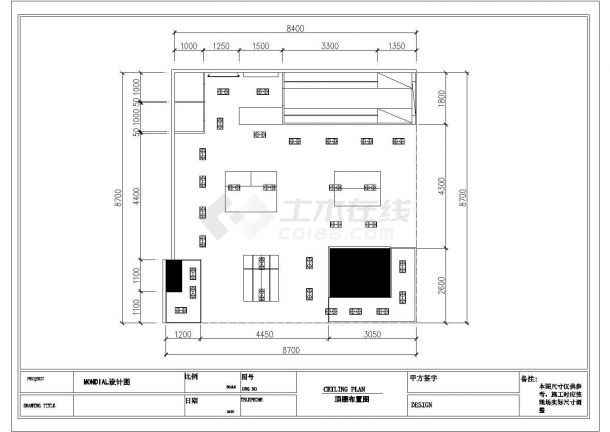 某服装专卖店CAD完整详细构造节点设计-图二
