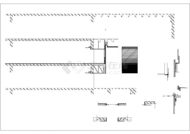 某深圳经典酒店中餐厅施工CAD设计节点完整图-图一