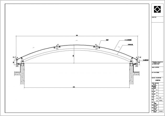 经典建筑装修工程点式幕墙设计cad全套施工图（甲级院设计， 52个）_图1