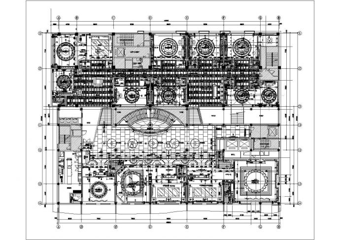 某娱乐中心餐厅CAD节点详细设计构造图纸_图1