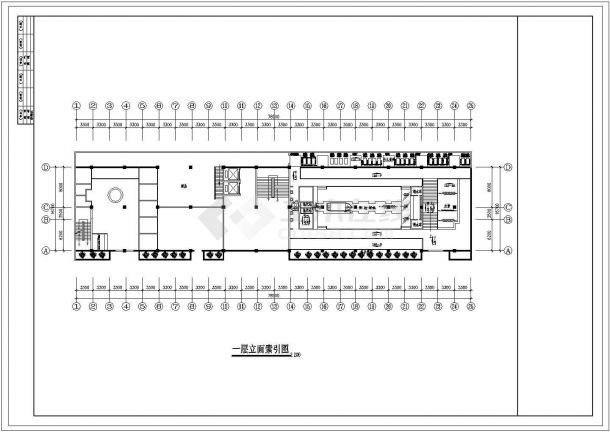 某中式风格火锅餐饮链锁店CAD完整详细构造设计图-图二