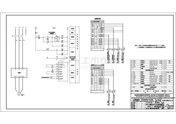 某全套设计完整节点CAD电气图纸-图二