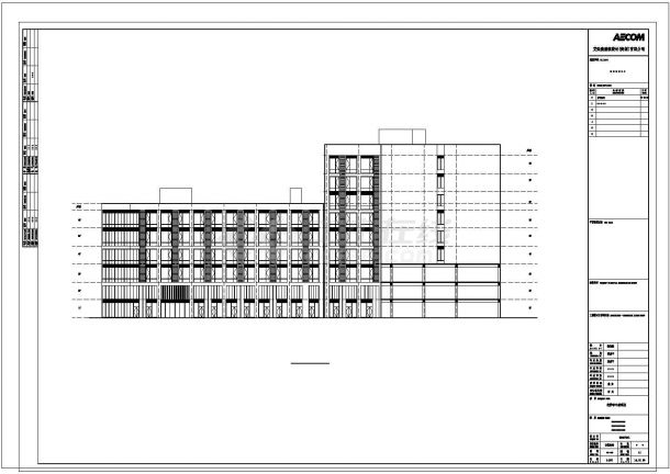 某南京中储花样年办公项目公寓CAD节点剖面图纸-图一