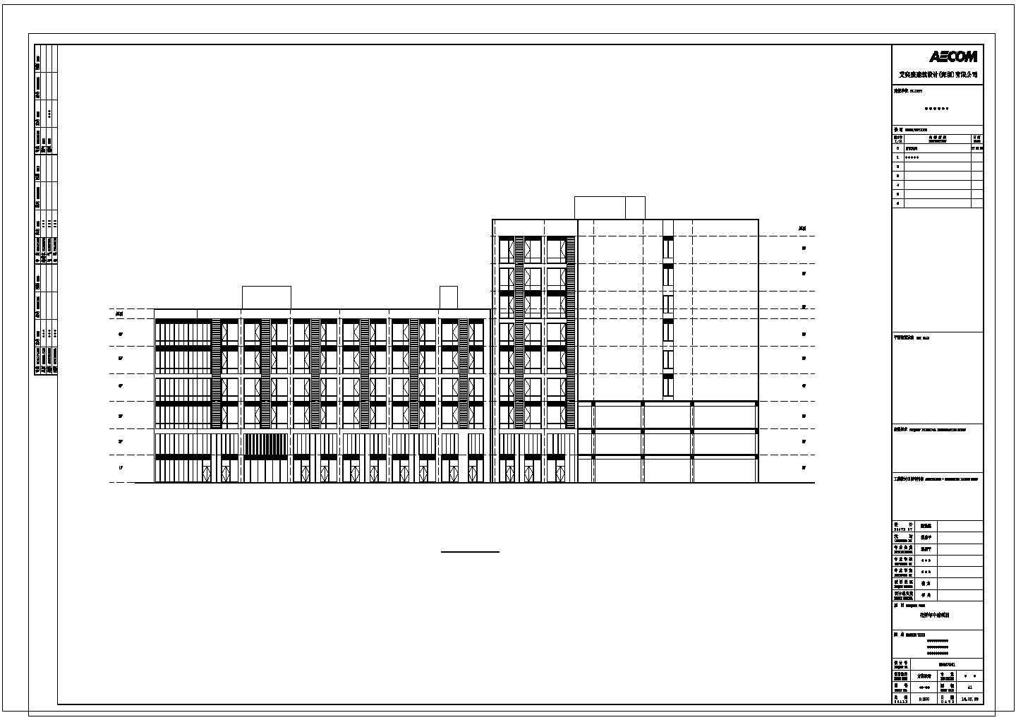 某南京中储花样年办公项目公寓CAD节点剖面图纸