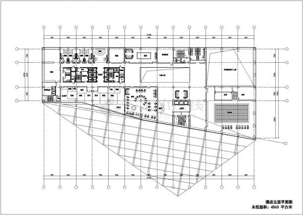 某兰州行政中心CAD详细平立剖构造设计图纸-图一