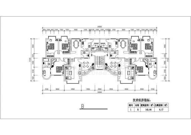 驻马店市和丽佳苑小区经典户型设计CAD图纸（共70张）-图一