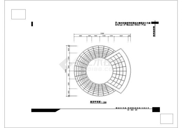 某山东投标方案阶梯教室出图CAD大样节点图纸-图二