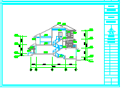 三层日式别墅全套建筑设计施工图纸-图二
