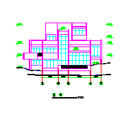 某度假区别墅建筑方案设计施工图-图一