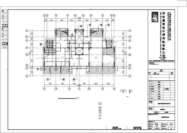 某两栋地上七层剪力墙结构住宅楼结构设计施工CAD图纸-图一