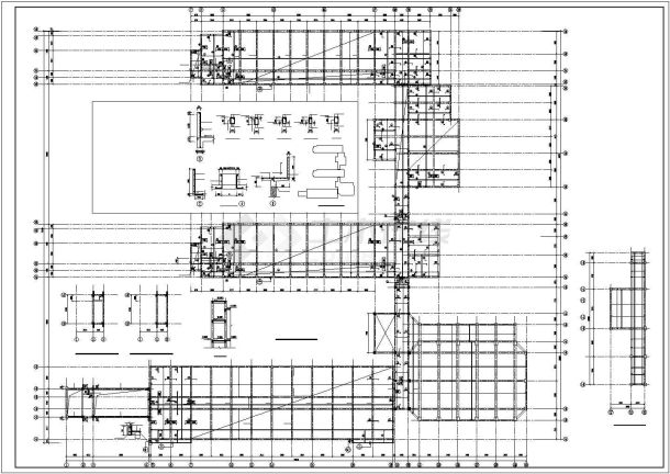 某小学大楼结构施工图-图二