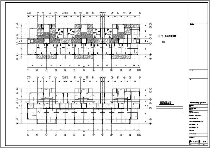 某地上11层剪力墙结构住宅楼建筑结构设计施工CAD图纸_图1